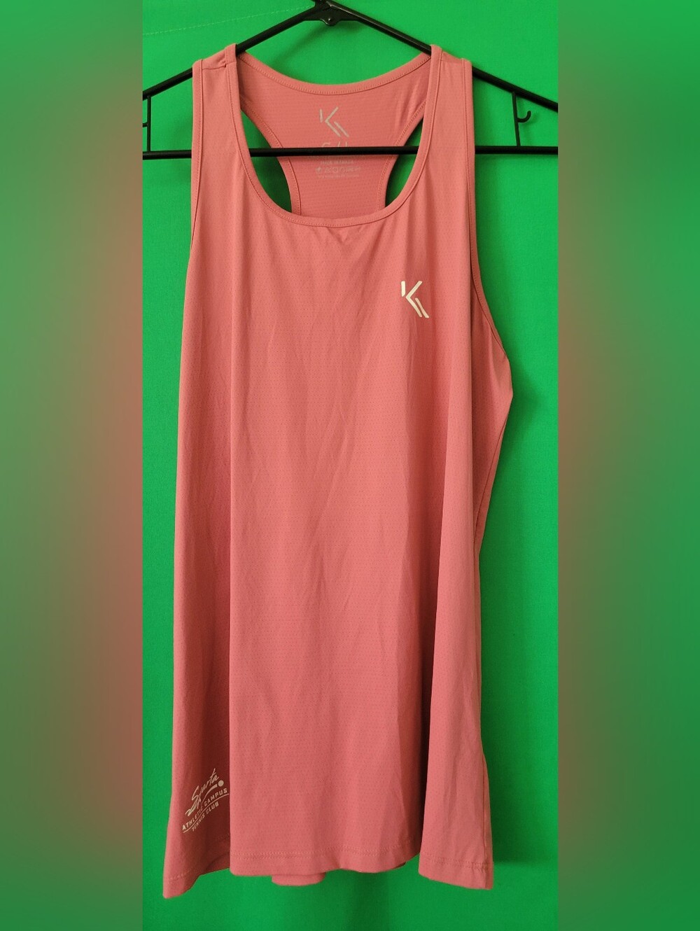 Pink Performance Racerback Tank Top K Sparta Athletic Campus Tennis Club Active